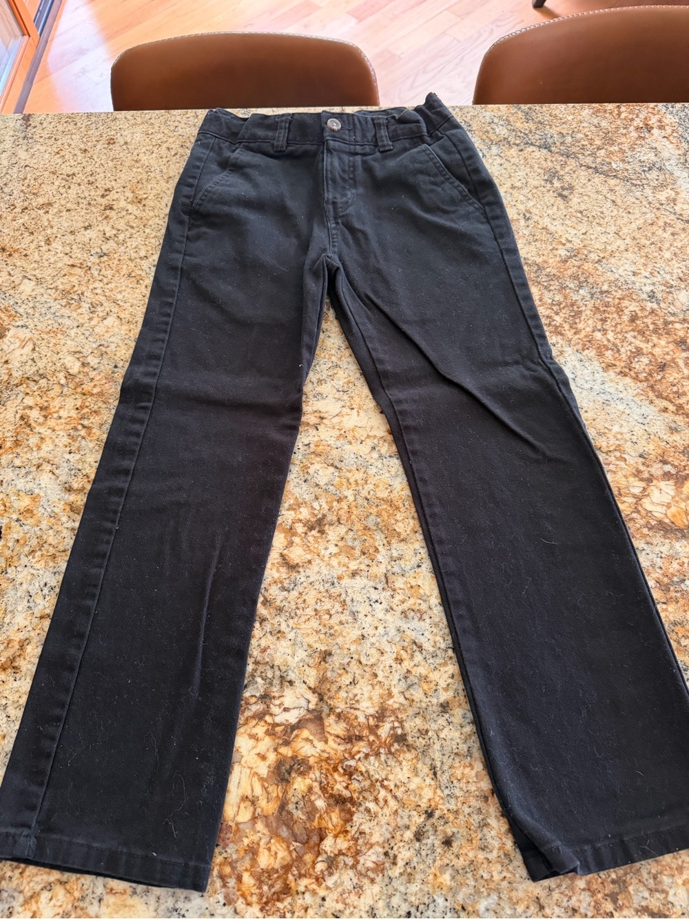 Chaps Women's Straight-Leg Black Jeans